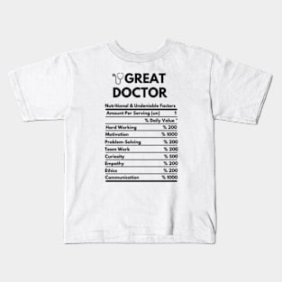 great doctor Kids T-Shirt